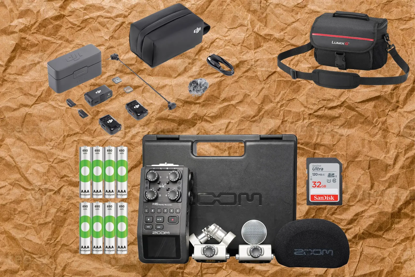 Zoom + DJI Zoom H6 + DJI Mic 2 - Photo 1 sur 1