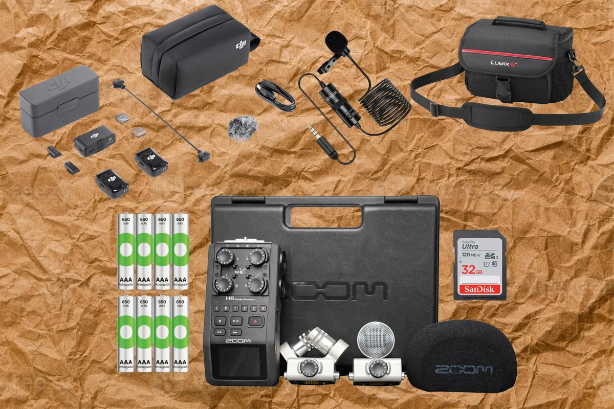 Location DJI + Zoom + Boya DJI mic 2 + Zoom H6 + Boya By-M1 - Lightyshare