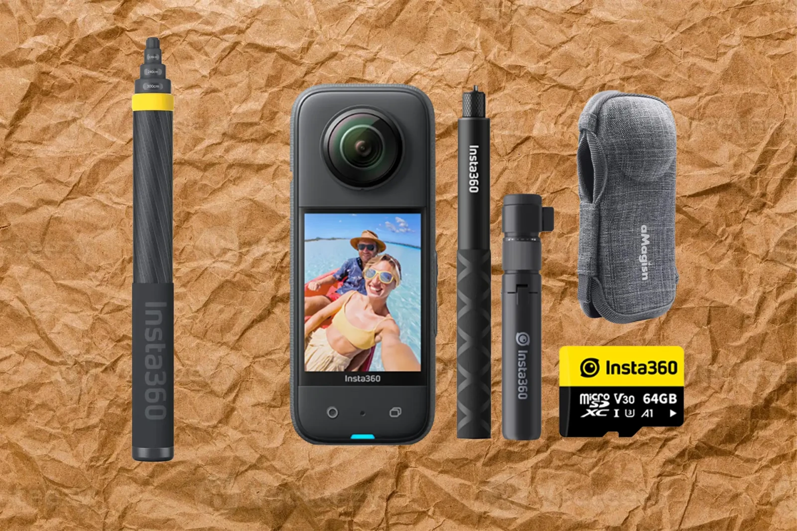 Insta 360 Insta 360X3 + Perche 3m - Photo 1 sur 1