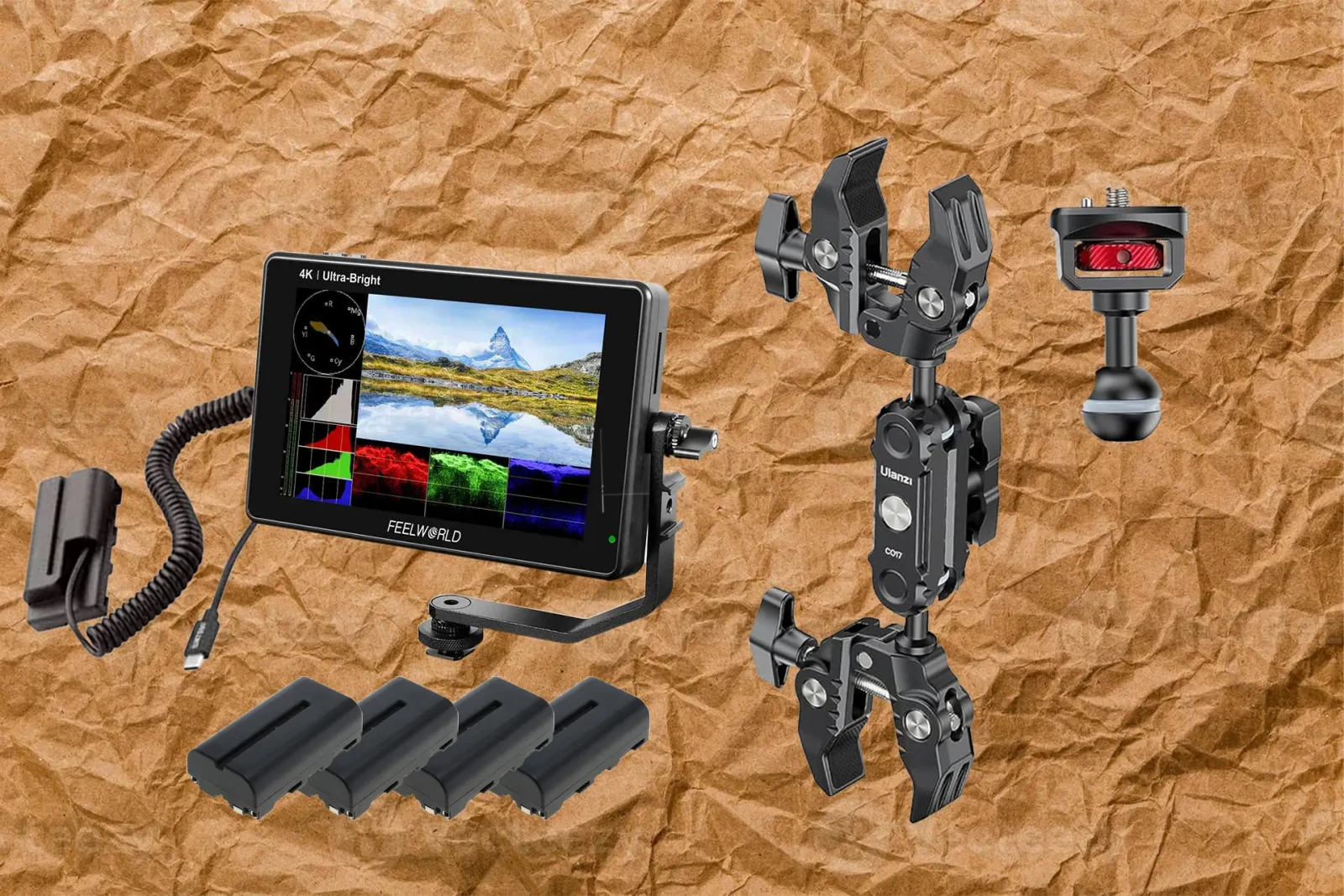 Feelworld + Ulanzi Feelworld LUT7 + clamp Ulanzi - Photo 1 sur 1