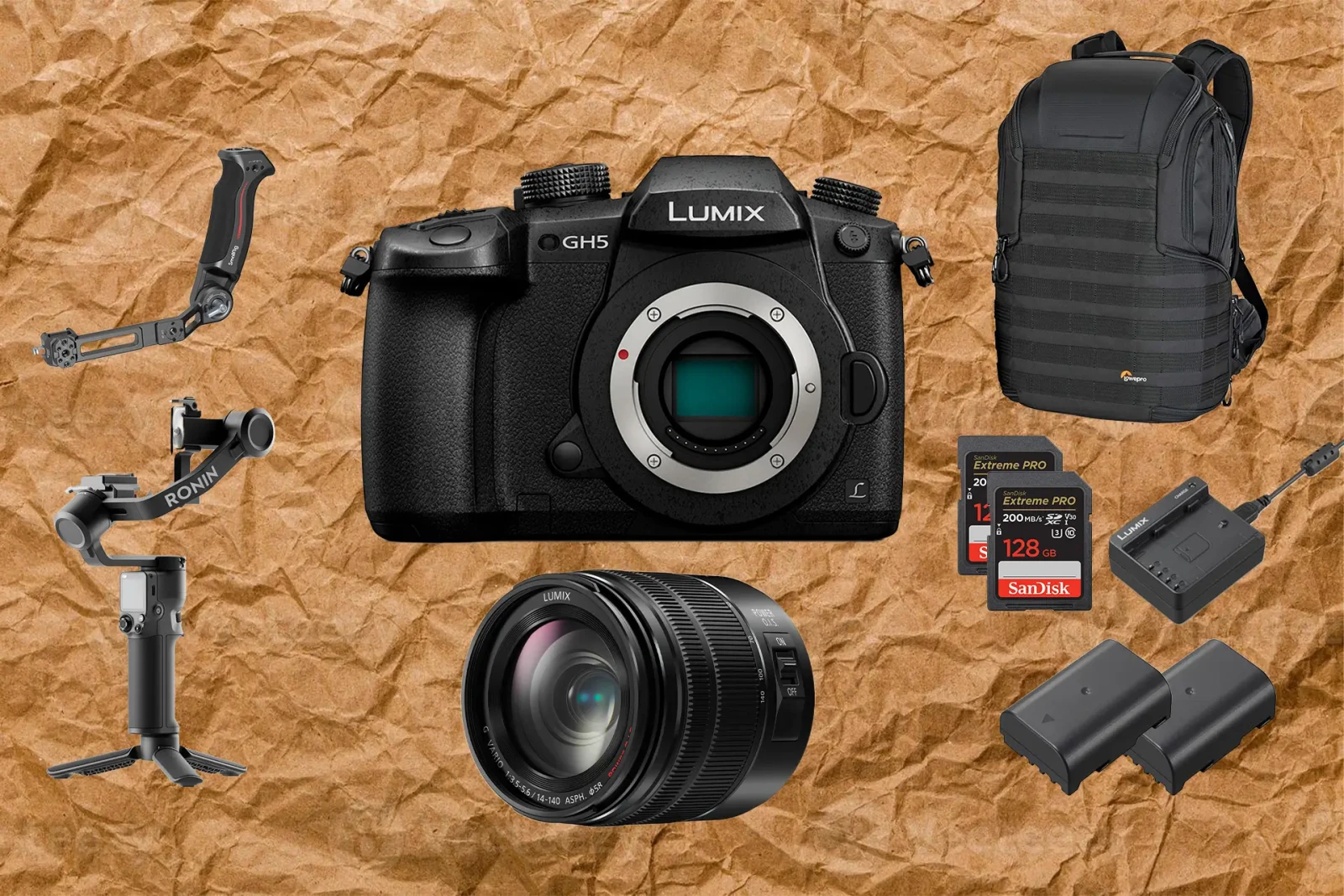 Lumix GH5 + DJI RS3mini - Photo 1 sur 1