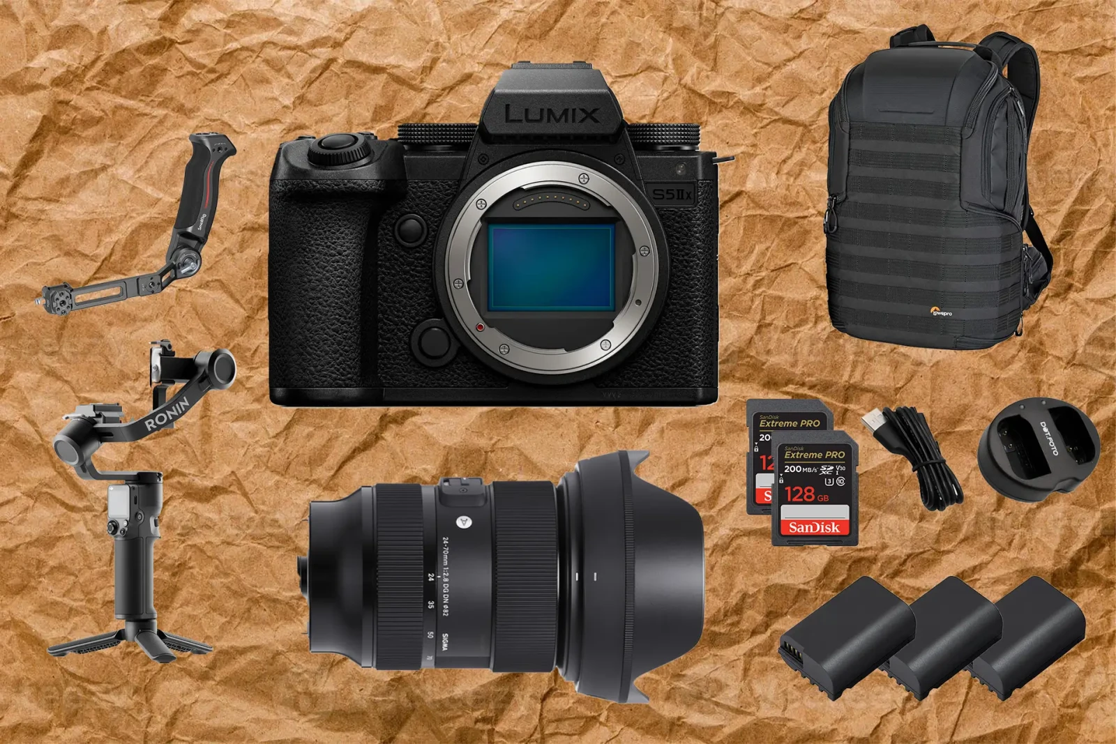 Lumix S5IIX + Sigma 24-70mm + DJI RS3mini - Photo 1 sur 1