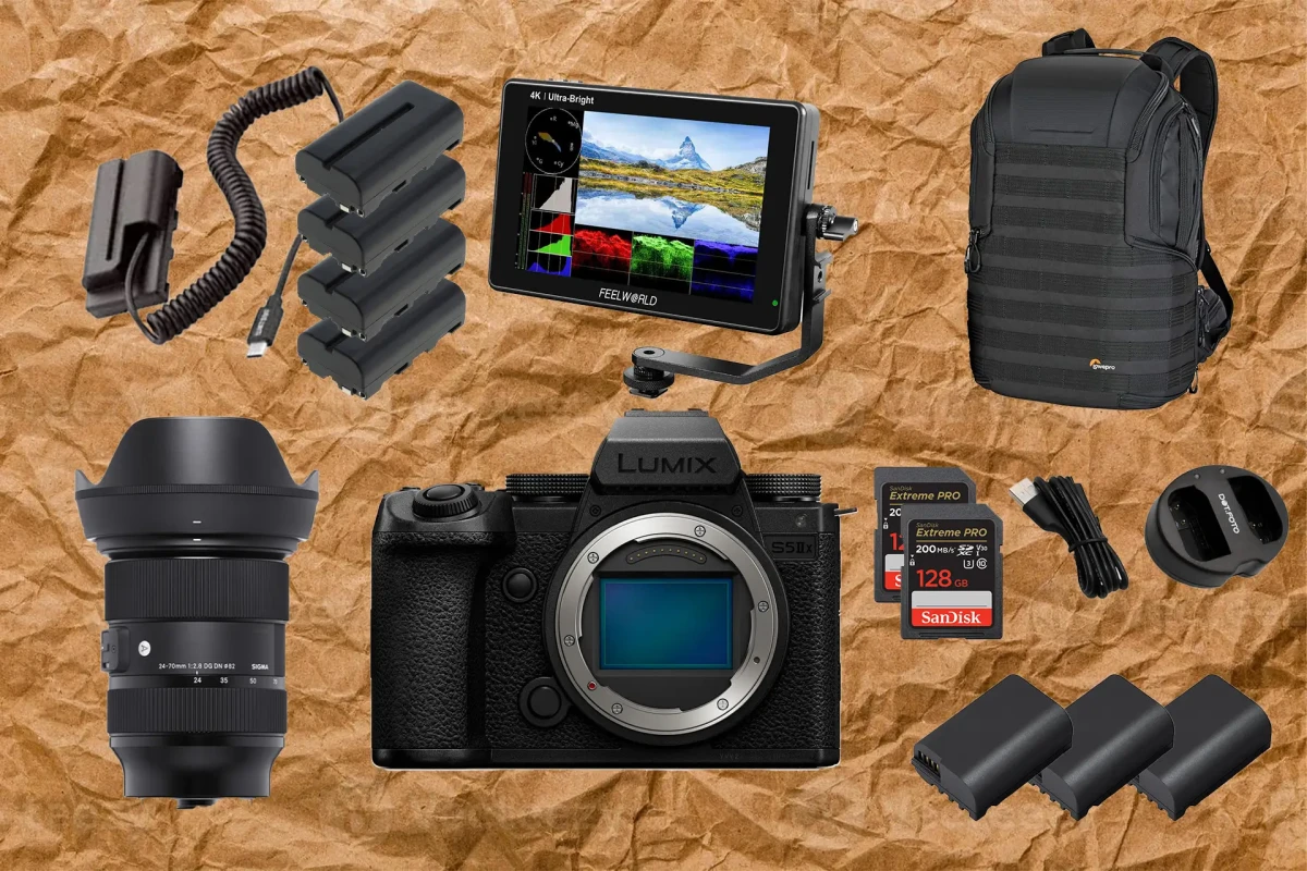 Location Lumix S5IIX + Sigma 24-70mm + Moniteur Feelworld Lut7 - Lightyshare