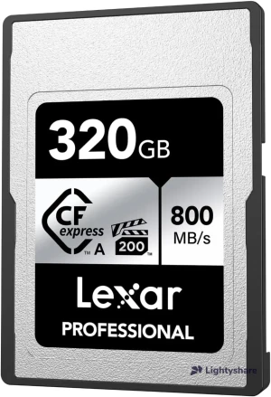 Location lexar Professional CFexpress Type A Card SILVER Series (320GB)