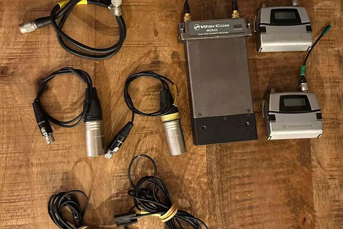 Location KIT HF WISYCOM MCR 42 + 2x SEENHEISER SK5212 - Lightyshare
