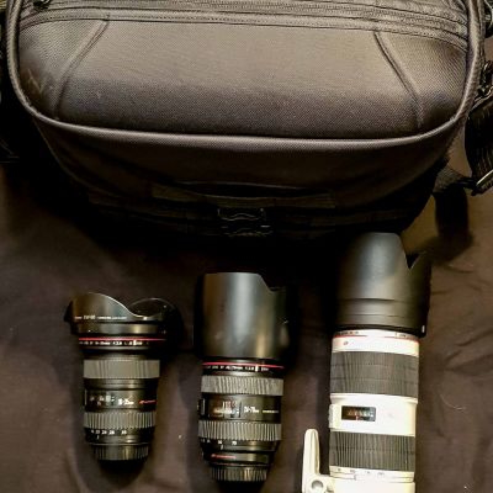 Pack d'optiques canon série L 2.8 (16-35 / 24-70 / 70-200) - Photo 1 sur 2
