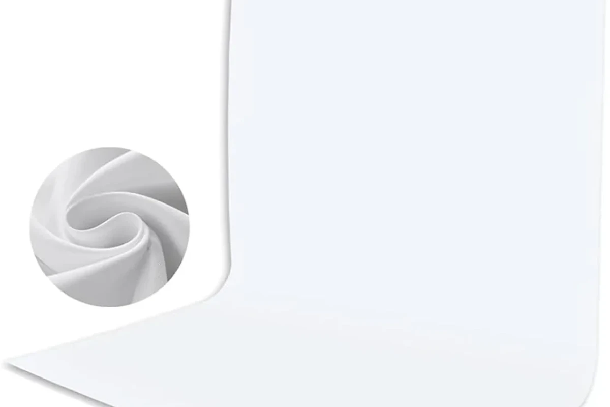 Location Bonvvie Toile de fond blanc 3mX6m - Lightyshare