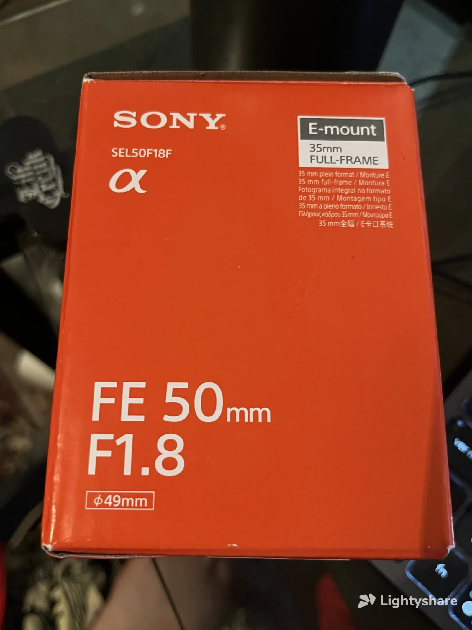 Sony 50mm F1.8 - Photo 1 sur 1