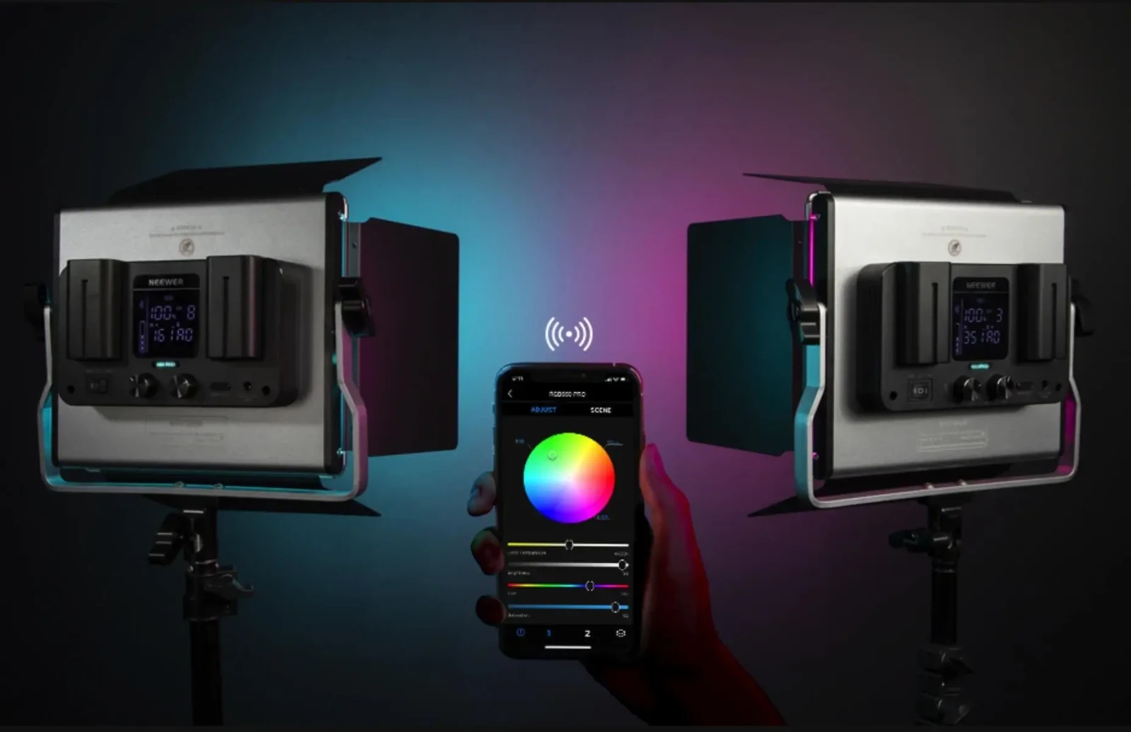 Neewer 660 LED RGB - Photo 3 sur 4