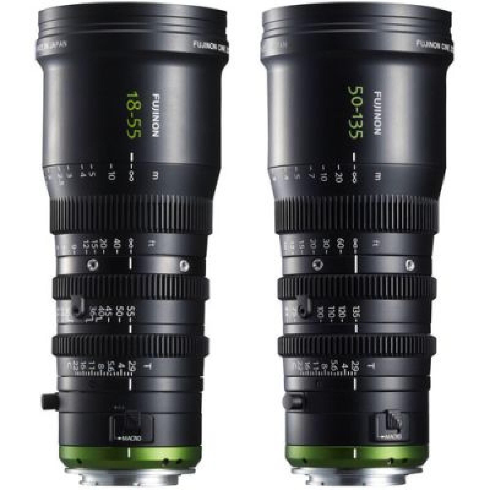 Objectifs Fujinon MK 18-55 T2.9 + MK 50-135 T2.9 + B+W Filters - Photo 1 sur 4