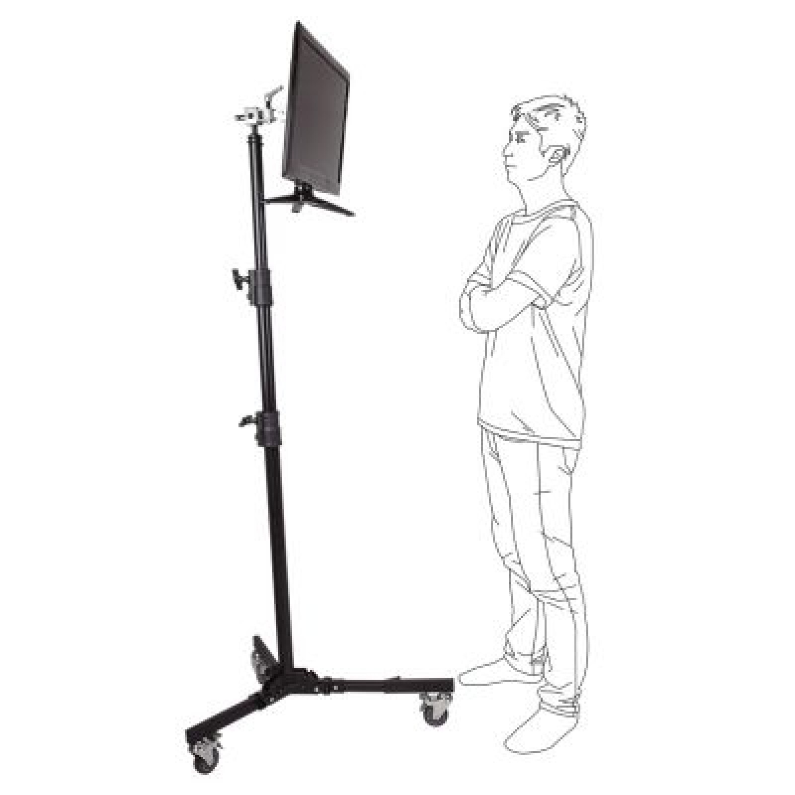 322M / MONITOR Roller Stand / PIED Moniteur/ Combo - Photo 4 sur 5
