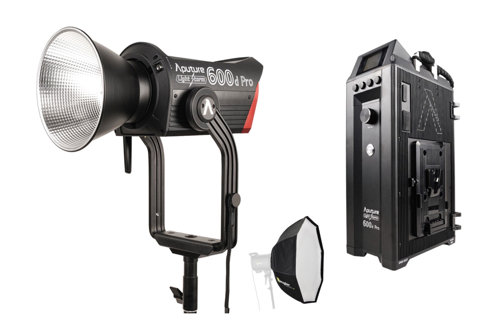 Aputure LS 600d Pro Light Storm Daylight LED Light (V-Mount) - Photo 1 sur 7