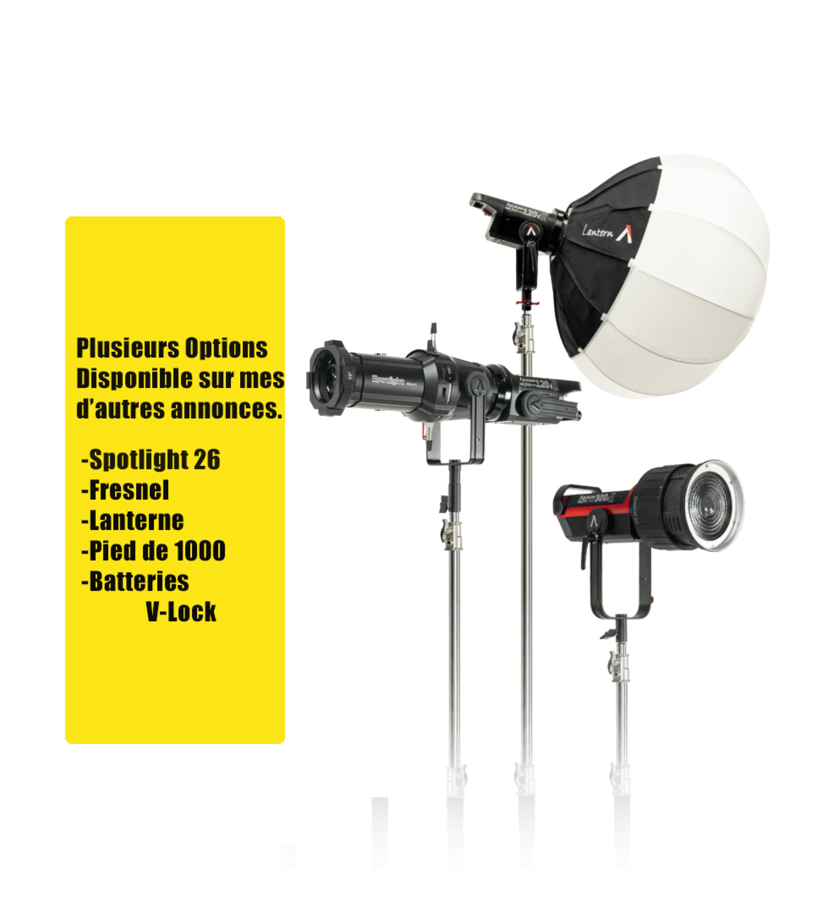 Aputure LS 600d Pro Light Storm Daylight LED Light (V-Mount) - Photo 5 sur 7