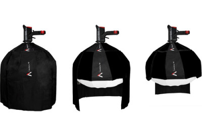 Location Aputure Lantern 90 softbox + Jupe