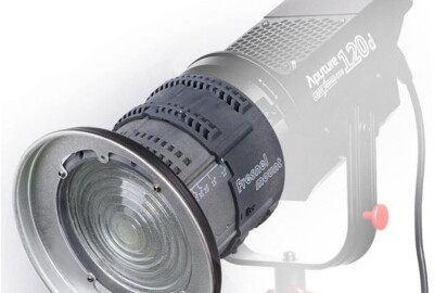 Location Lentille Fresnel Aputure pour série COB