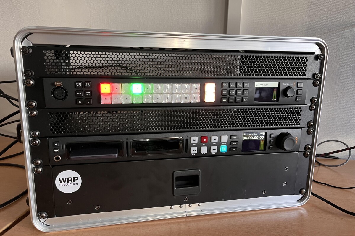 Location Régie Atem Constellation HD (Blackmagic Mélangeur + Hyperdeck + panel + moniteur) - Lightyshare