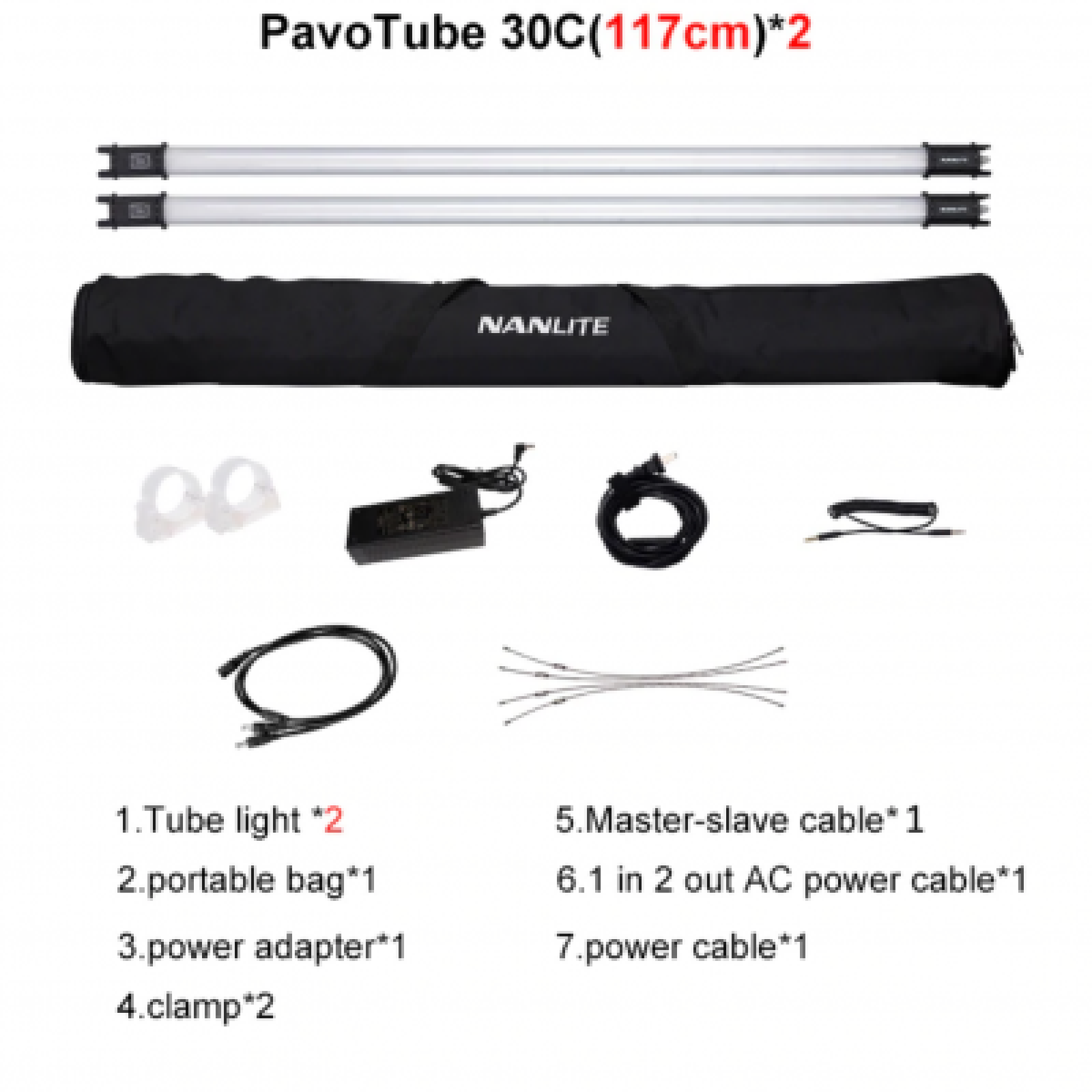 Nanlite PavoTube LED 120cm - Photo 1 sur 2