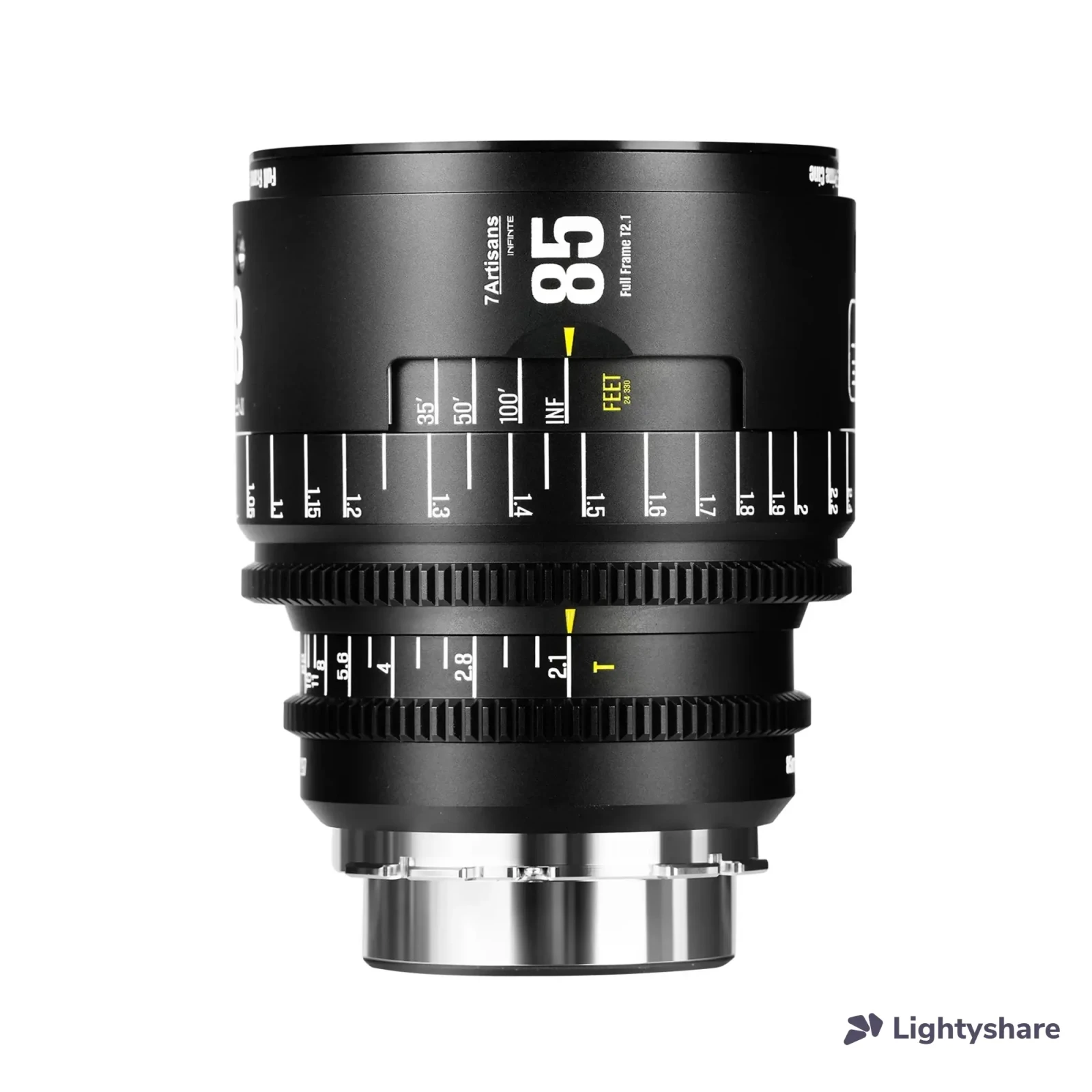 7artisans INFINTE 85mm T2.1 Full Frame Cine Lens (PL Mount) - Photo 1 sur 1