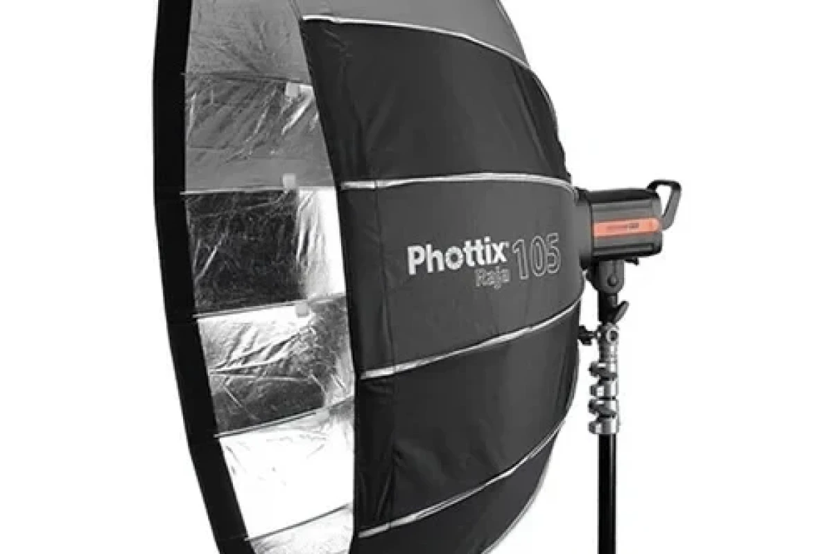 Location Phottix Boîte à lumière parabolique 105 cm Raja (Bowens) - Lightyshare