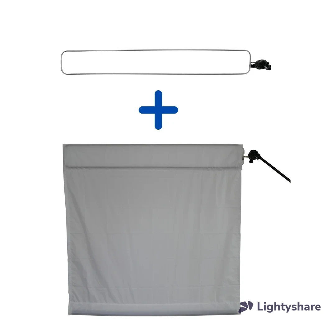 Udengo Cadre de diffusion 182 x 182 cm Wag Flag Full Grid (2 stops)