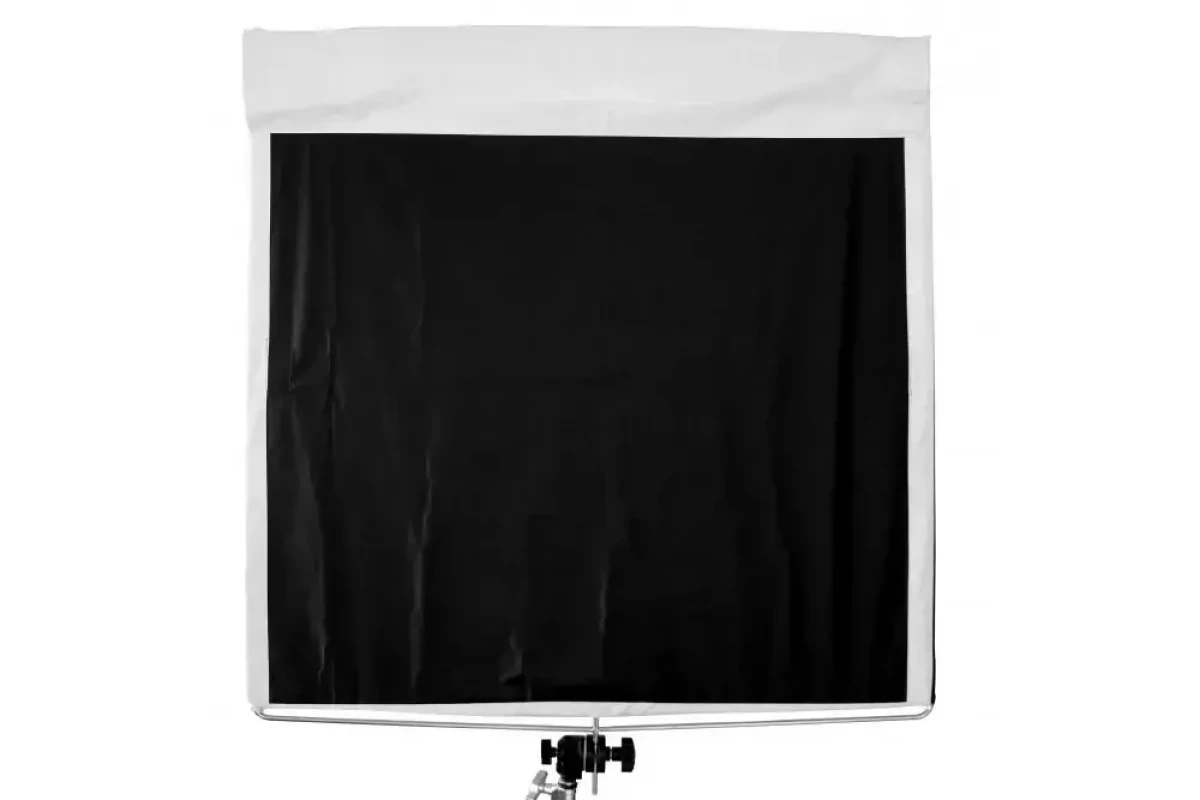 Location Udengo Réflecteur Floppy noir et blanc 122 x 122 cm Ultrabounce (cadre pliable) - Lightyshare