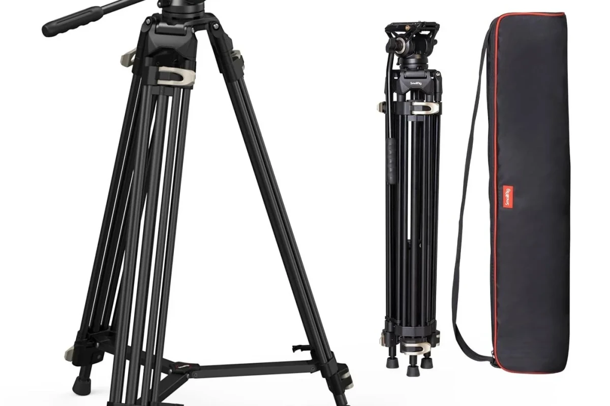 Rent SmallRig AD-01 Heavy-Duty Fluid Head Tripod 3751B - Lightyshare