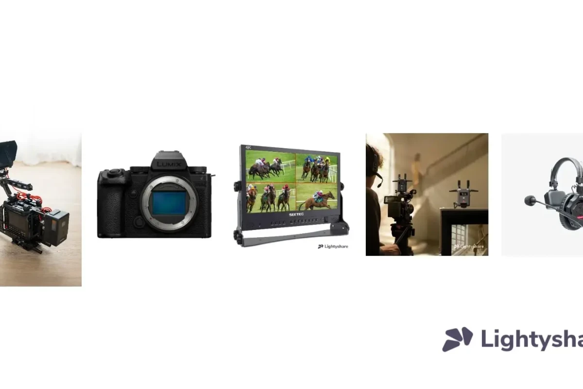 Location Pack Multicaméra & Captation – 2 caméras, timecode, retour HF et intercom - Lightyshare