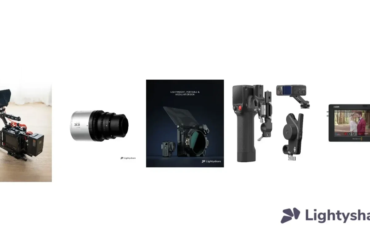 Location Pack PYXIS Anamorphique – 3 optiques Blazar 1.5x, matte box, follow focus LiDAR et moniteur-enregistreur - Lightyshare