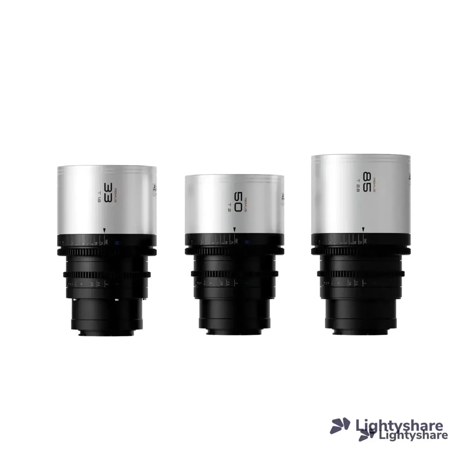 Pack Blazar Remus-M – 3 optiques anamorphiques 1.5x monture L, 33 / 50 / 85 mm - Photo 1 sur 1