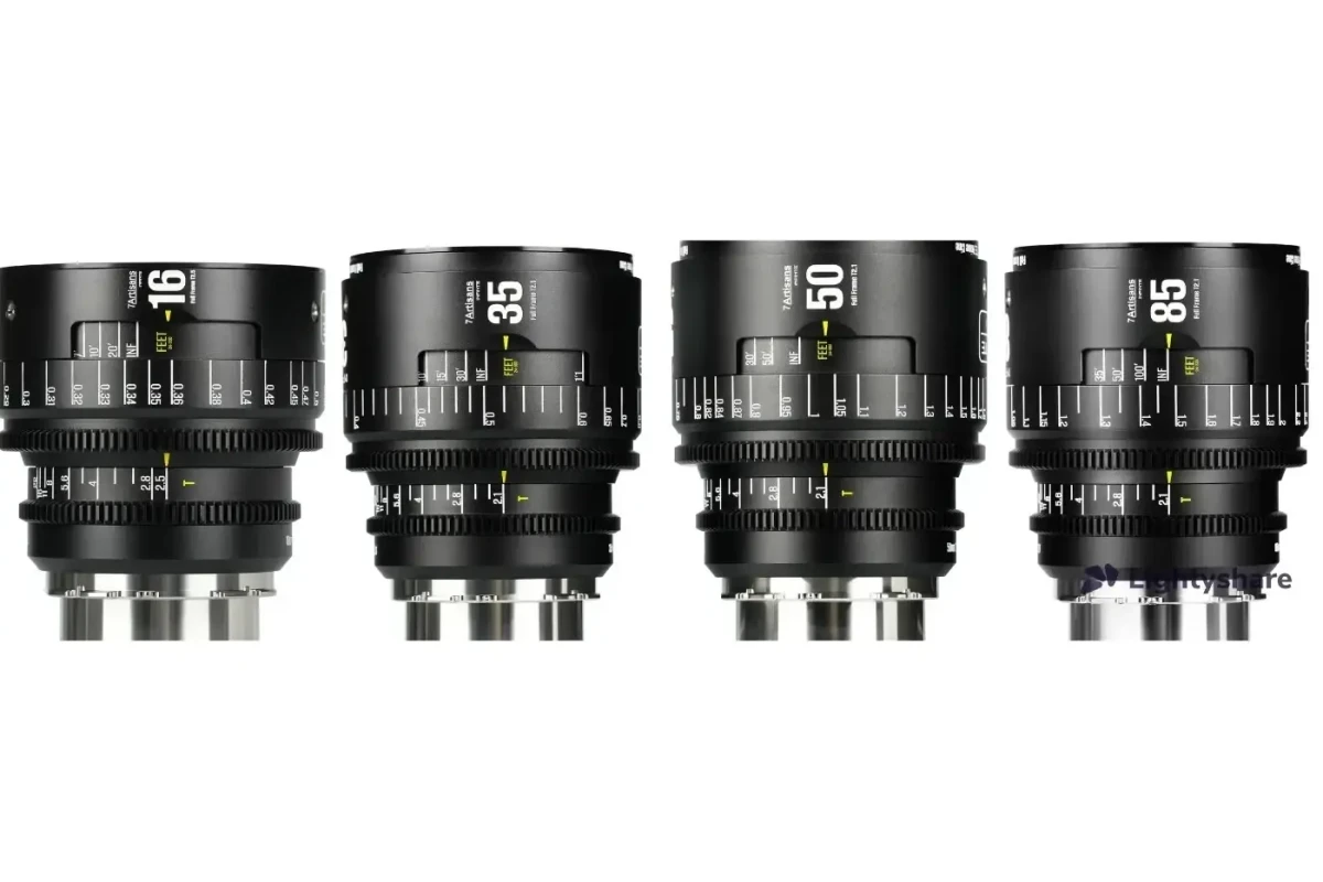 Location Pack 7Artisans INFINTE – 4 optiques ciné plein format monture PL, 16 / 35 / 50 / 85 mm - Lightyshare