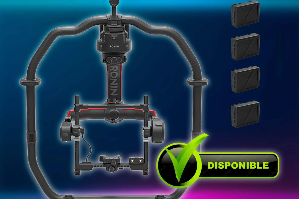Location DJI RONIN 2 + 4 BATTERIES (Stabilisateur) - Lightyshare