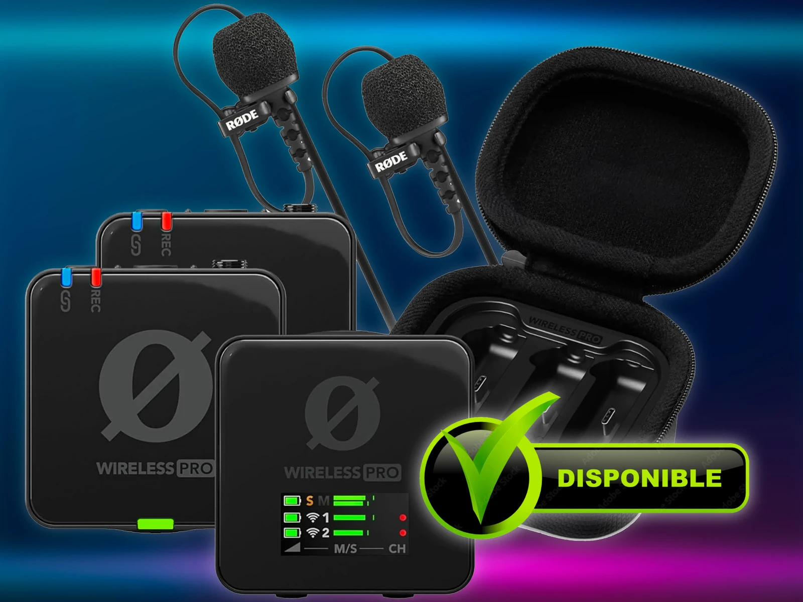 RODE WIRELESS PRO (Micro cravate sans fil) - Photo 1 sur 5