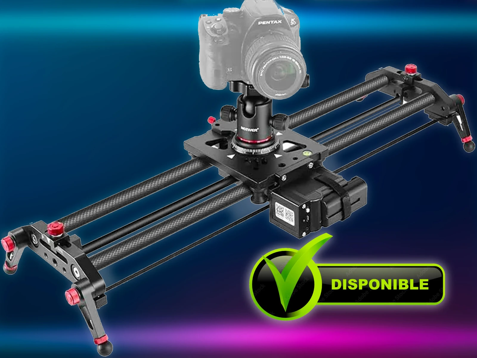 SLIDER MOTORISÉ 120CM (Neewer ER1-120) - Photo 1 sur 5