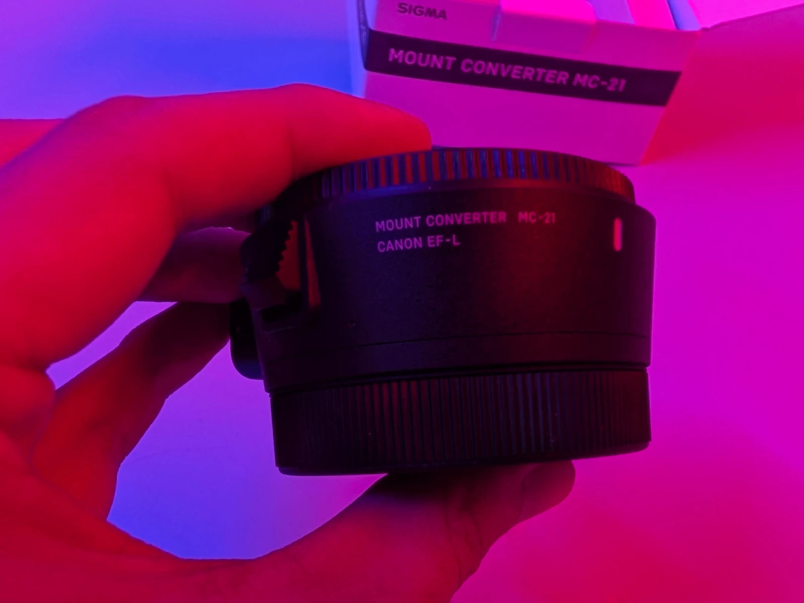 SIGMA EF to L-mount Adaptateur (Bague MC-21) - Photo 5 sur 5