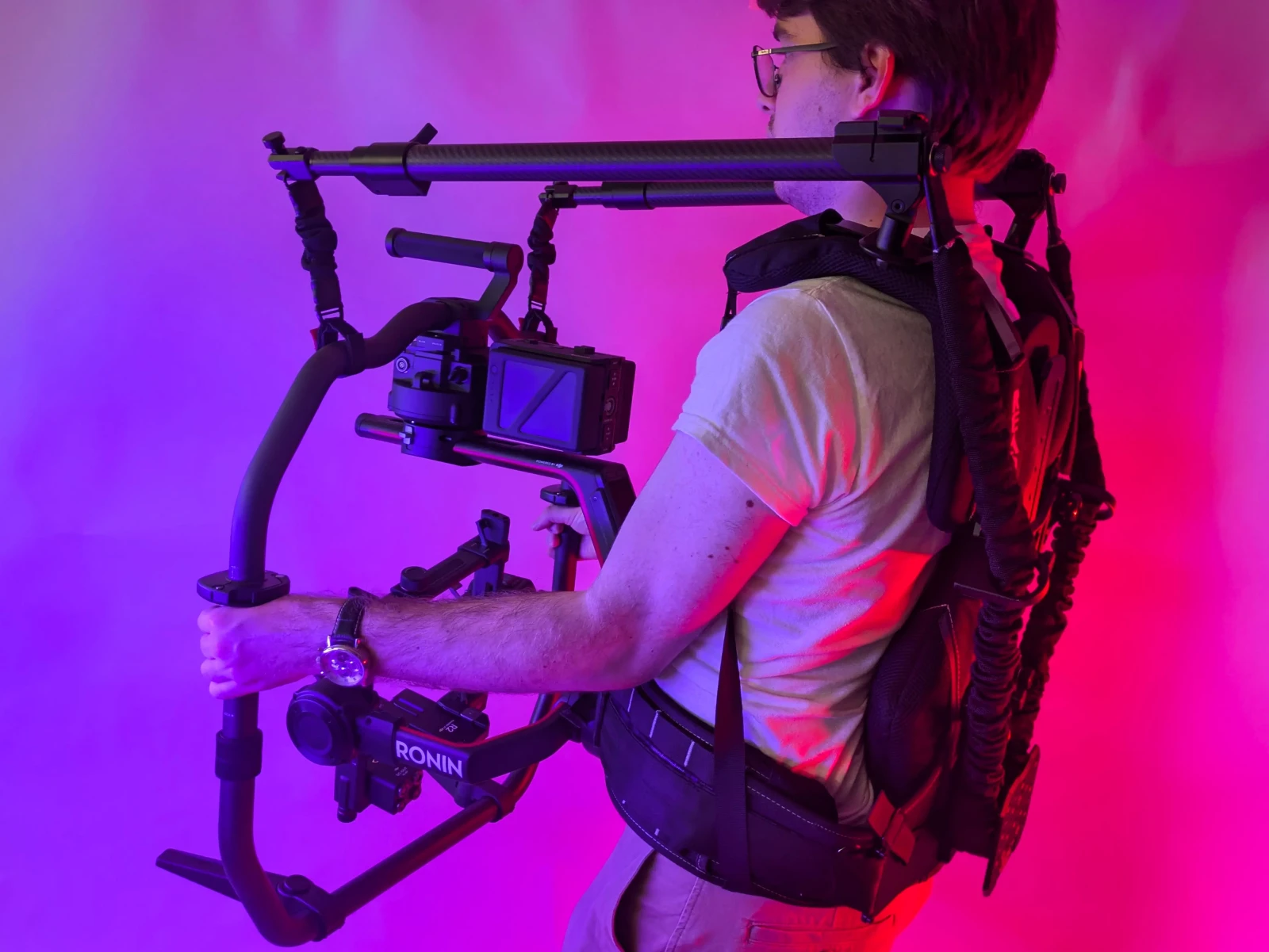 DJI RONIN 2 + READYRIG GS PRO ARM (Stabilisateur + Veste Gimbal) - Photo 2 sur 5
