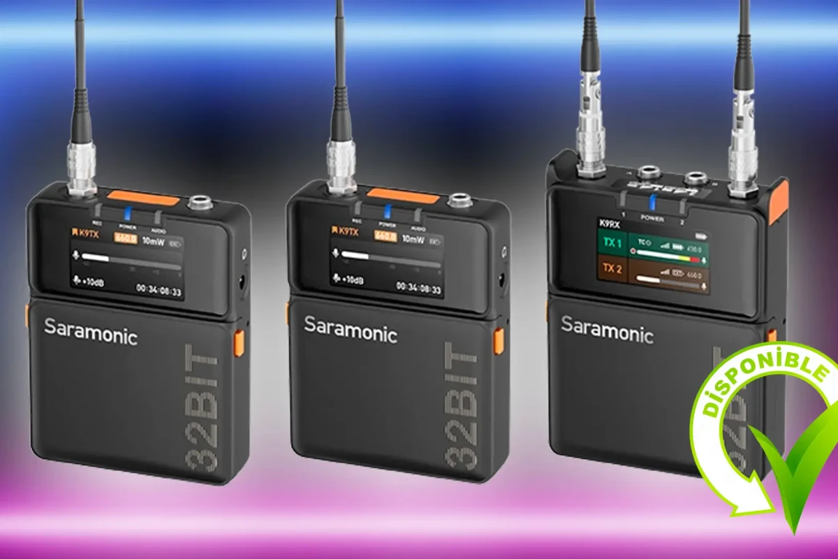Location SARAMONIC K9 (Micro HF sans fils 32bits) - Lightyshare