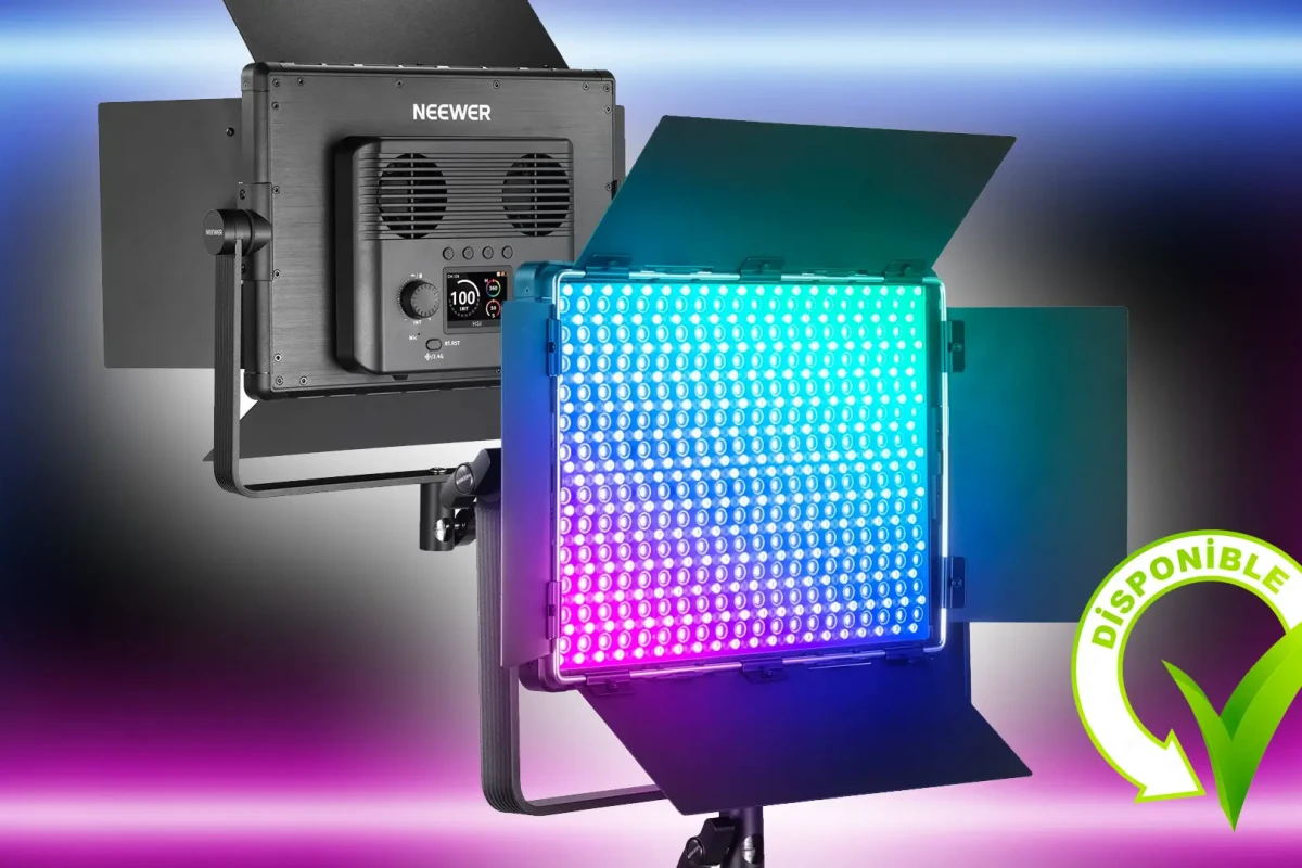Location NEEWER PL60C PANNEAUX LED RGB (Duo + trépieds) - Lightyshare