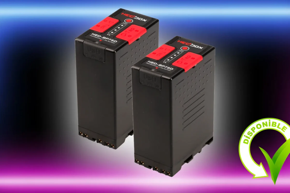 Location Hedbox HED-BP75D – Pack Batteries - Lightyshare