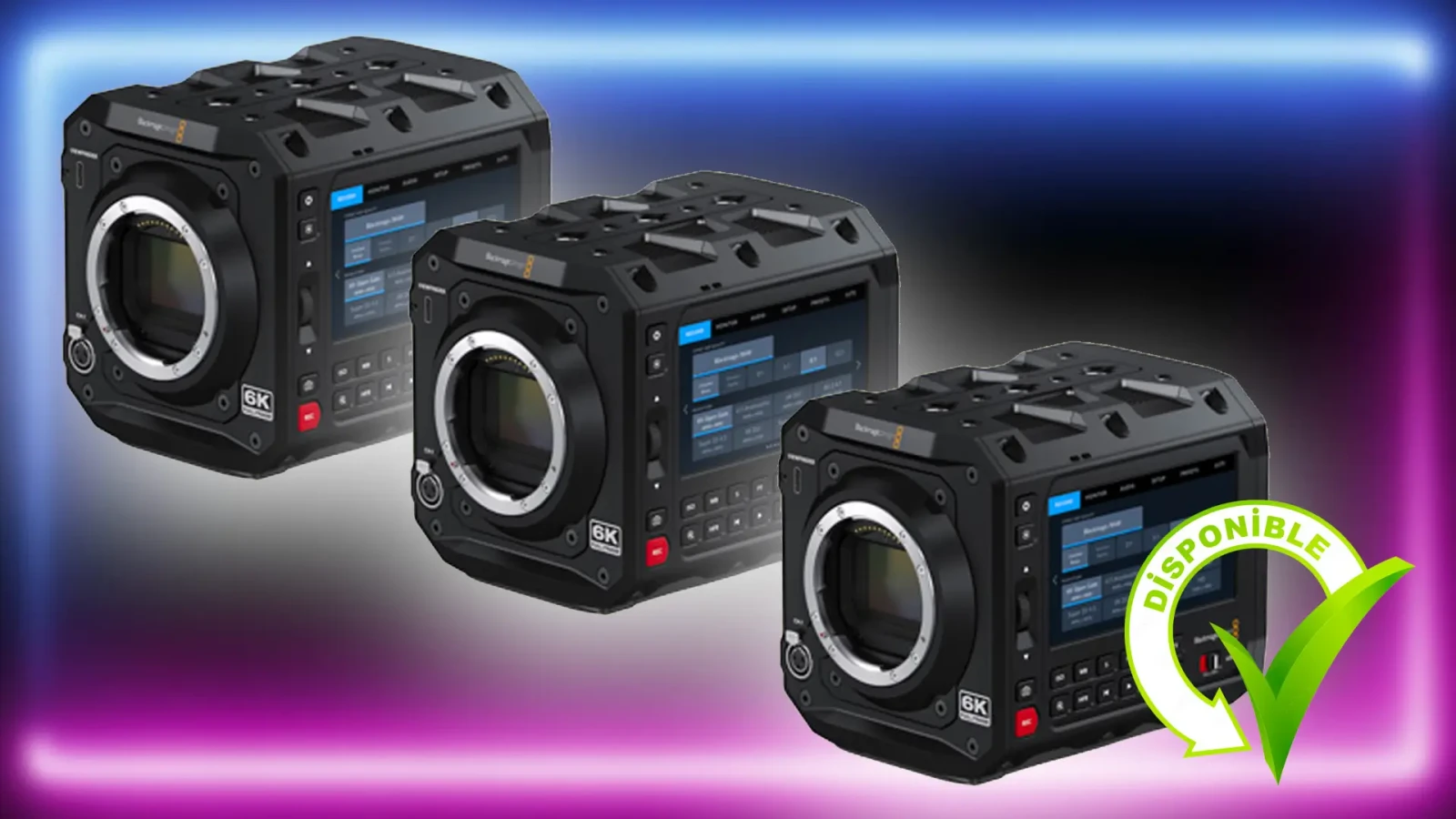 3 x Blackmagic Pyxis 6K - Monture L (Boitier nu) - Photo 1 sur 1
