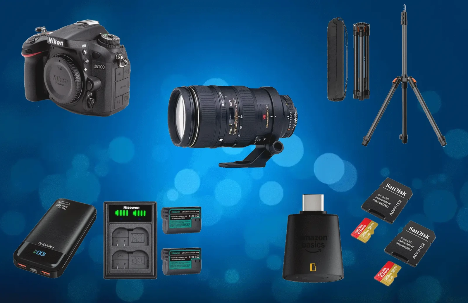 #PACK Reflex NIKON D7100 + NIKON 80-400mm - Photo 1 sur 1