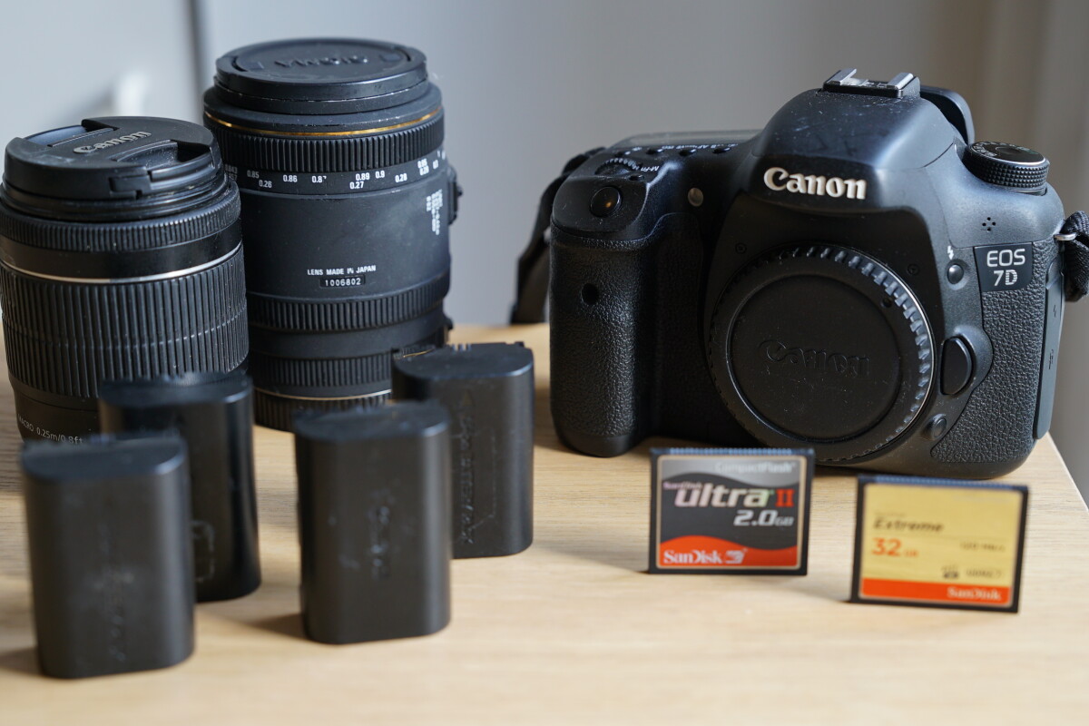 Location Canon 7D Mark II - Lightyshare