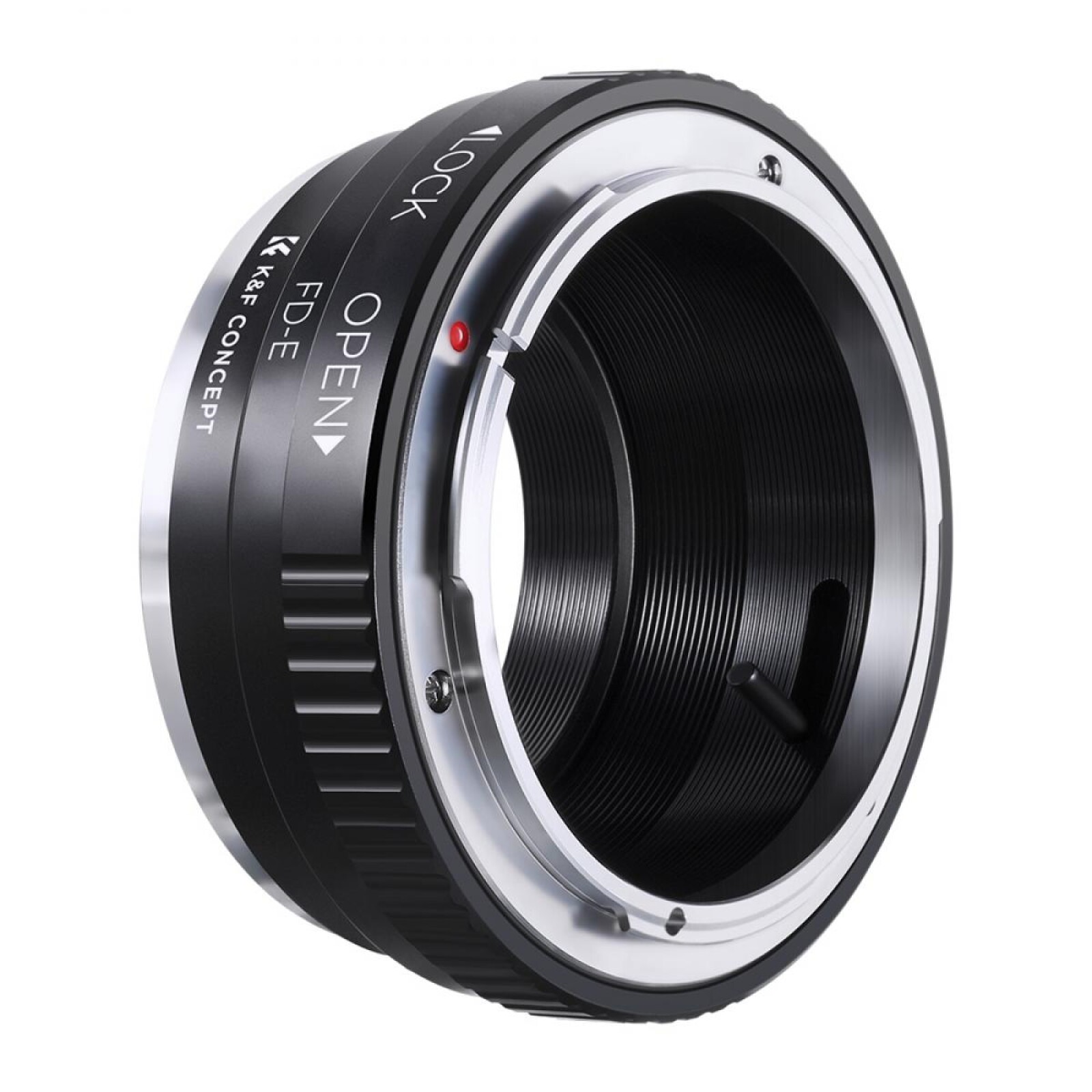 k&f concept Manual lens adapter ring FD-NEX (Canon FD lens to Sony NEX/E-mount) - Photo 2 sur 3