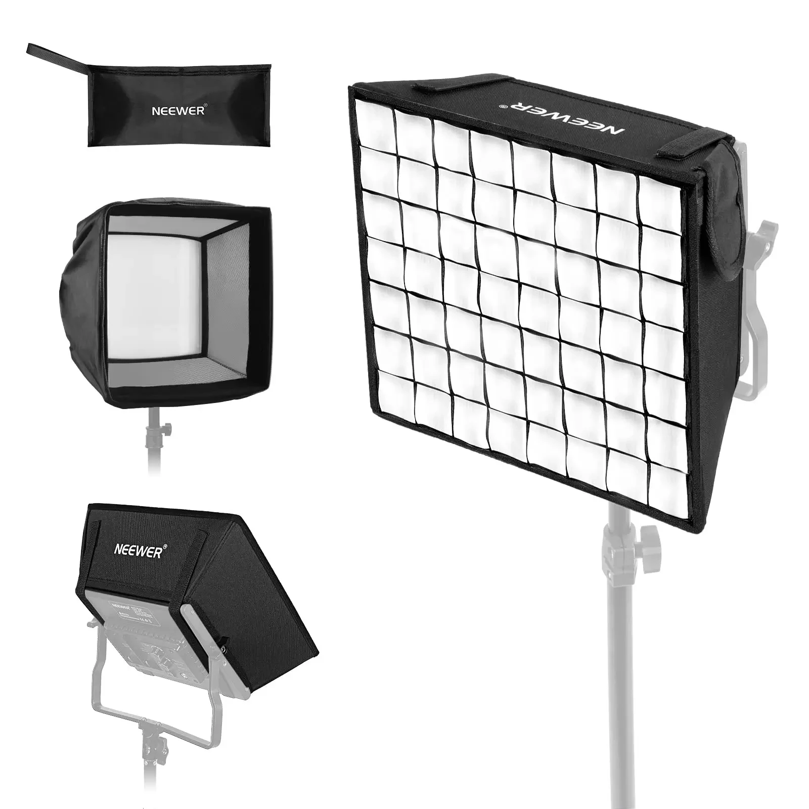 Neewer NL 660 + SoftBox - Photo 2 sur 2