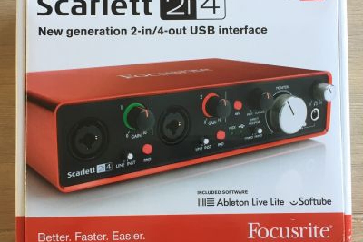 Location Carte son Scarlett 2i4 2nd Gen de Focusrite - Lightyshare