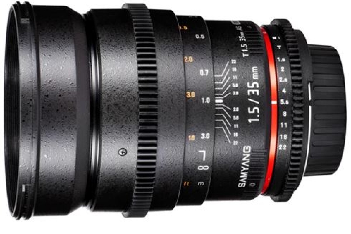 Location Objectif ciné Samyang 35mm T1.5 AS UMC VDSLR - Lightyshare