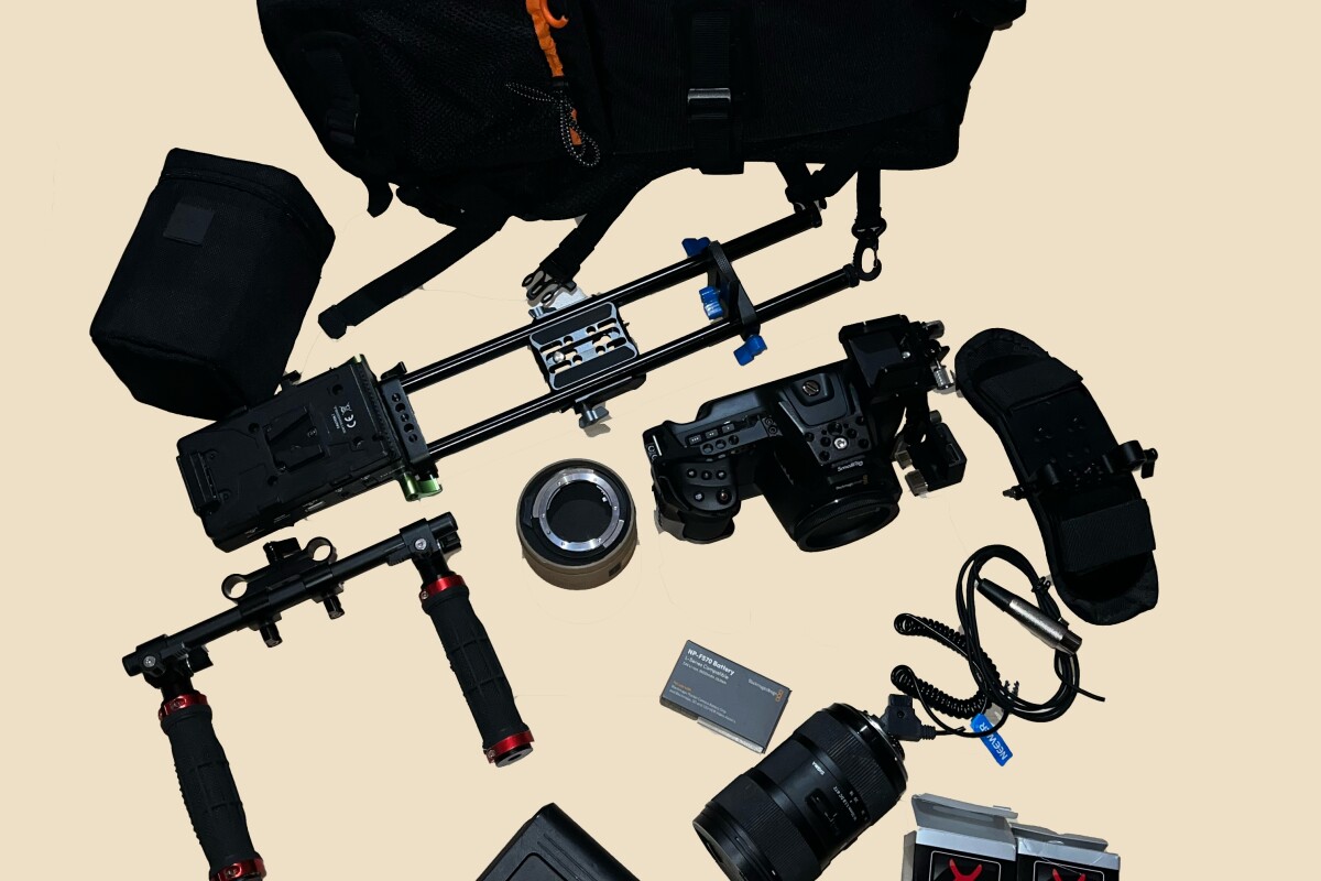 Location Pack BMPCC 6K avec adaptateur et objectif Sigma 18/35 et SSD 2To - Lightyshare