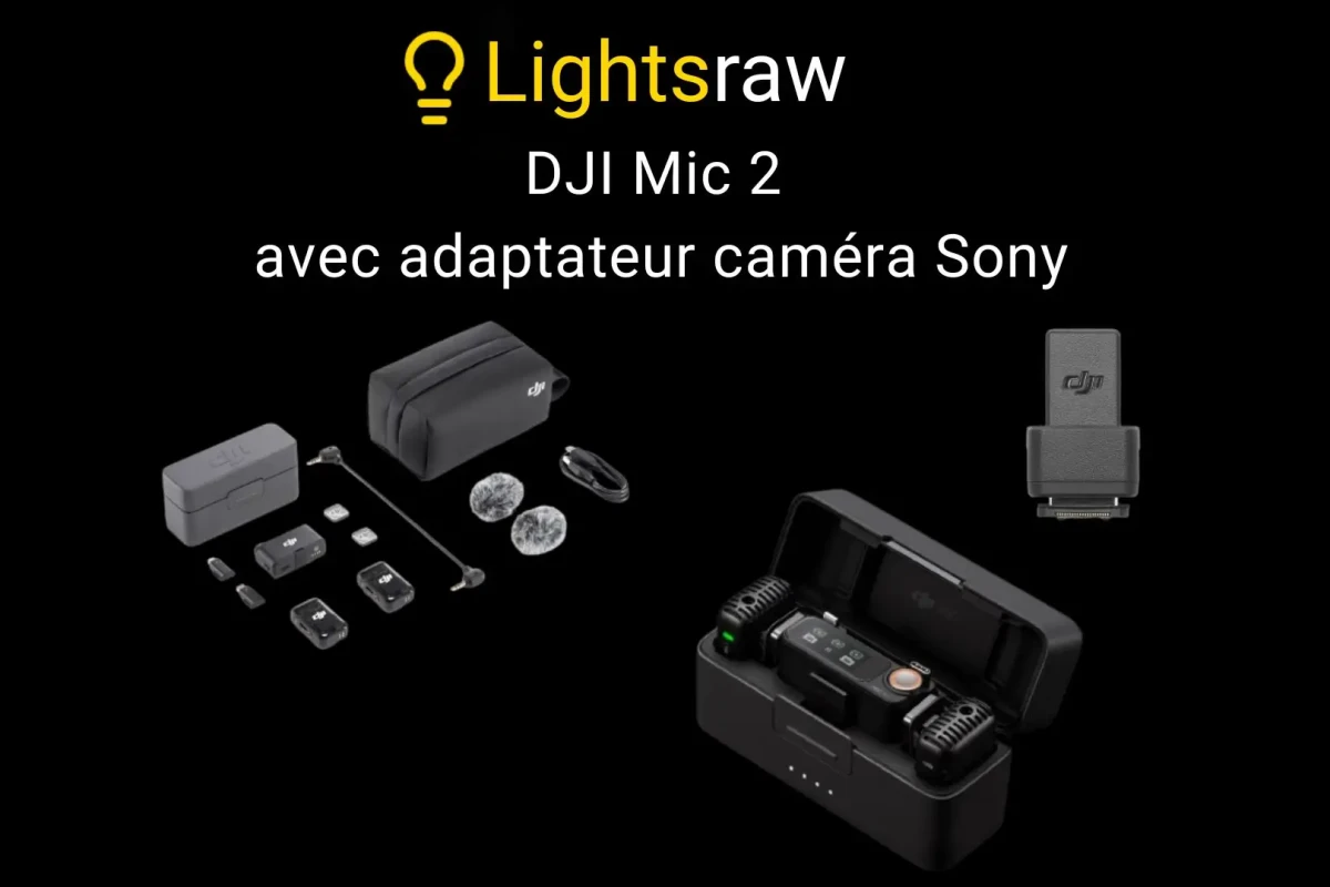 Location DJI Micro sans fil Mic 2 - Lightyshare