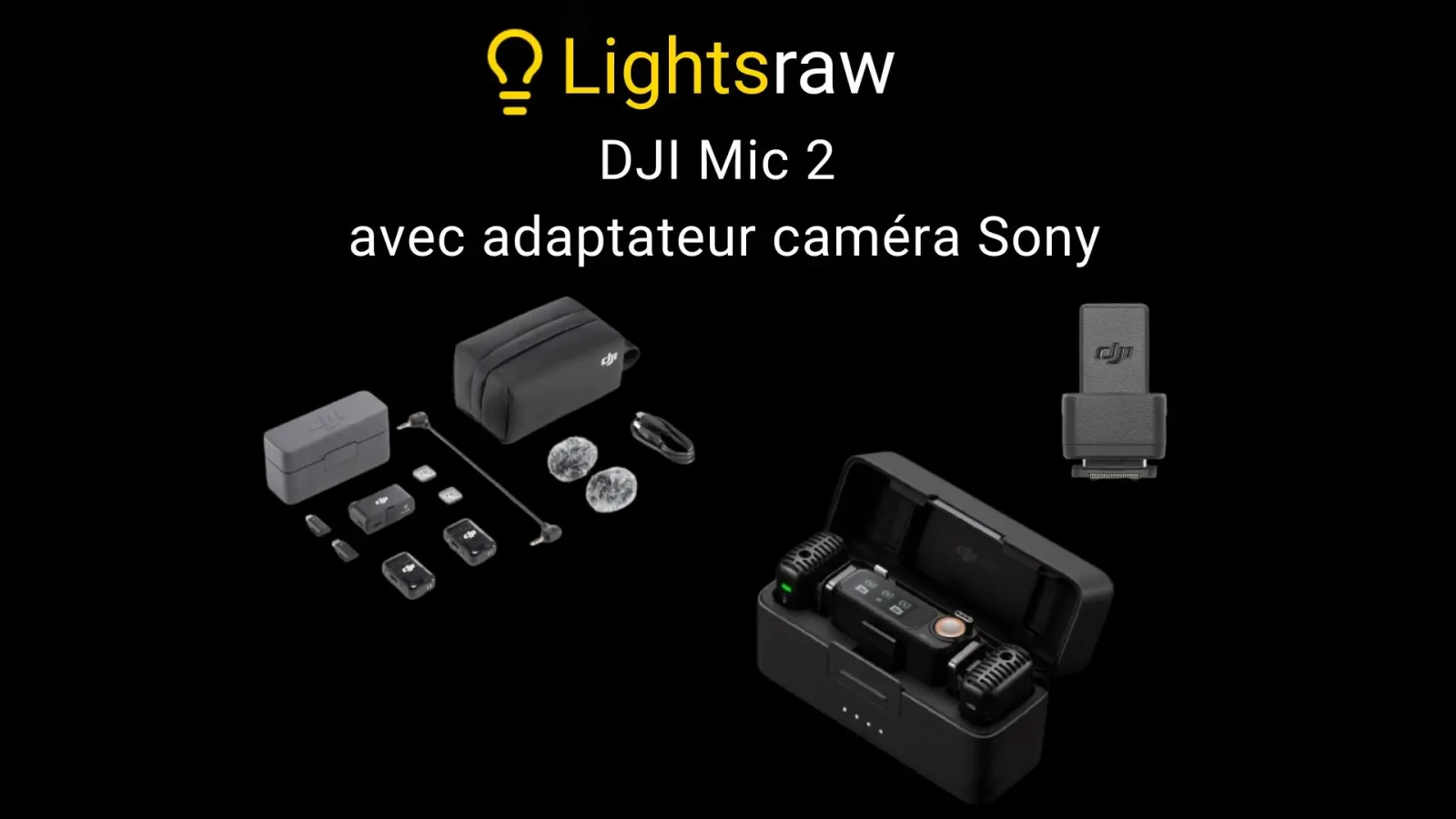 DJI Micro sans fil Mic 2 - Photo 1 sur 1