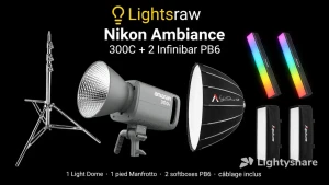 Location Nikon Ambiance — 300C et 2 Infinibar PB6