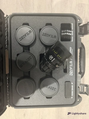 Rent DZOFILM Vespid Prime 2 18mm/24mm/35mm/50mm/85mm/105mm T1.9